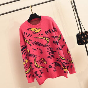 Mickey Mouse Sweater Loose Cartoon