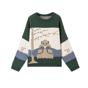 Mickey Mouse Sweater Loose Cartoon