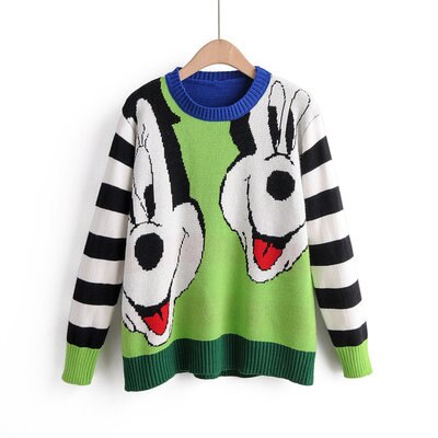 Mickey Mouse Sweater Loose Cartoon