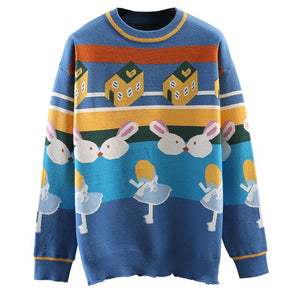 Mickey Mouse Sweater Loose Cartoon