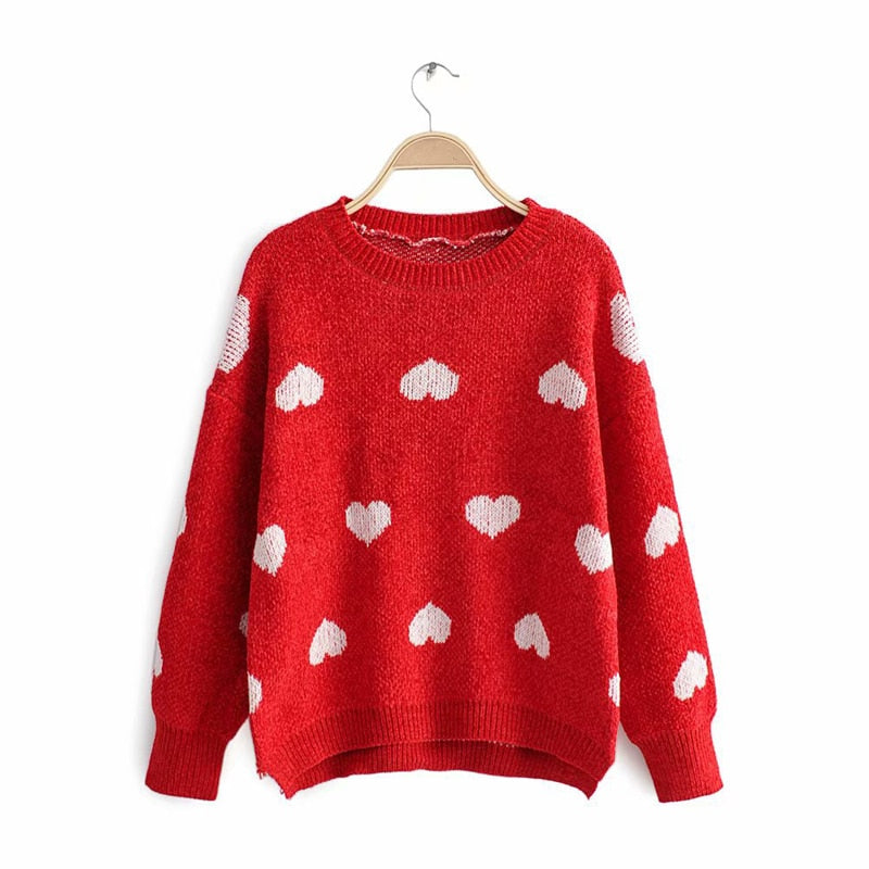 Pullovers Fashion Heart