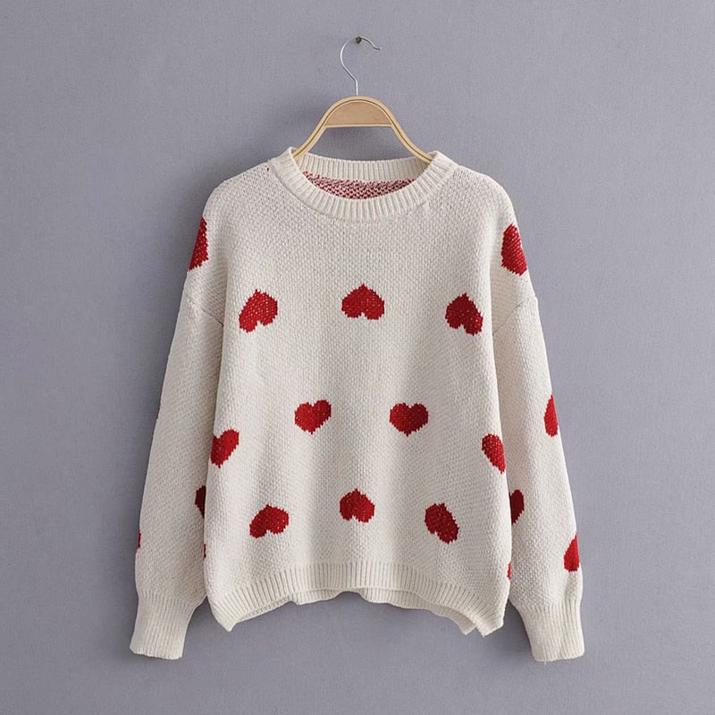 Pullovers Fashion Heart