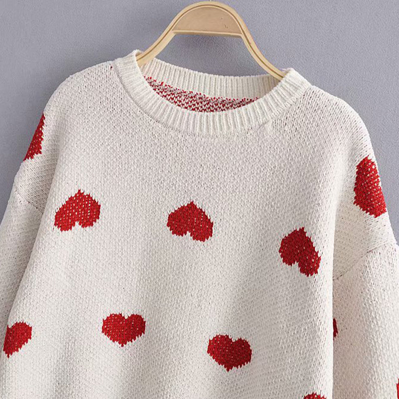 Pullovers Fashion Heart