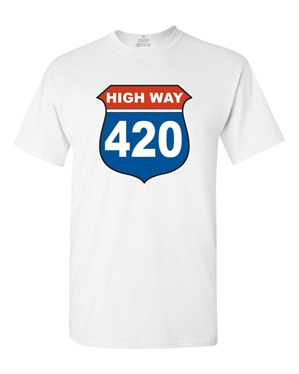 Breathable Comfortable T Shirt Highway 420