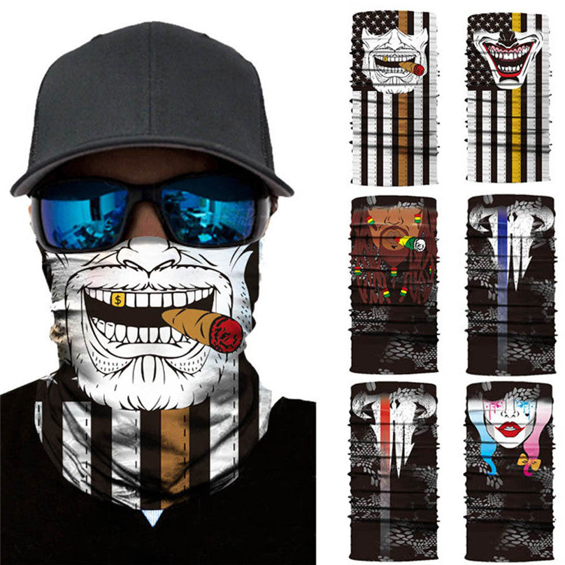 Windproof Face Mask multicolor facemask 2018 men fishing face mask