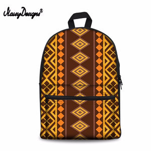 African Tribal Ethnic School Bag