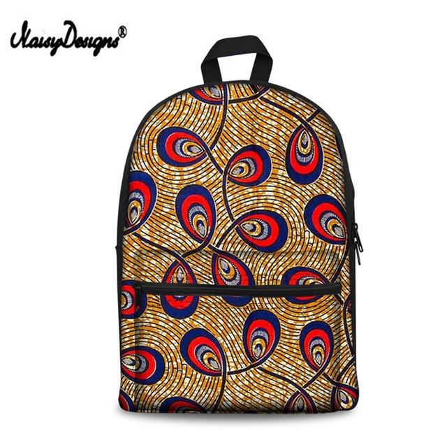 African Tribal Ethnic School Bag