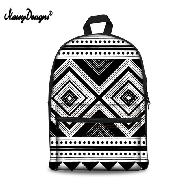 African Tribal Ethnic School Bag