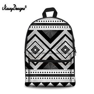 African Tribal Ethnic School Bag