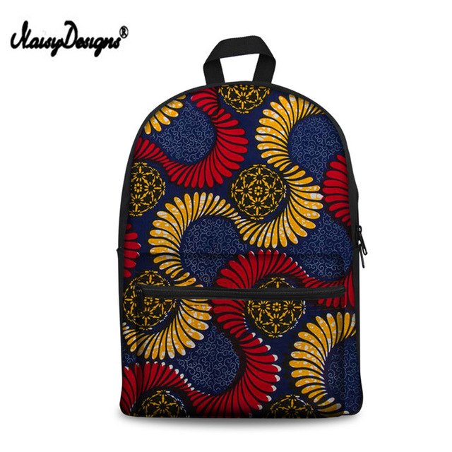 African Tribal Ethnic School Bag