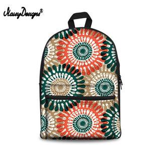 African Tribal Ethnic School Bag