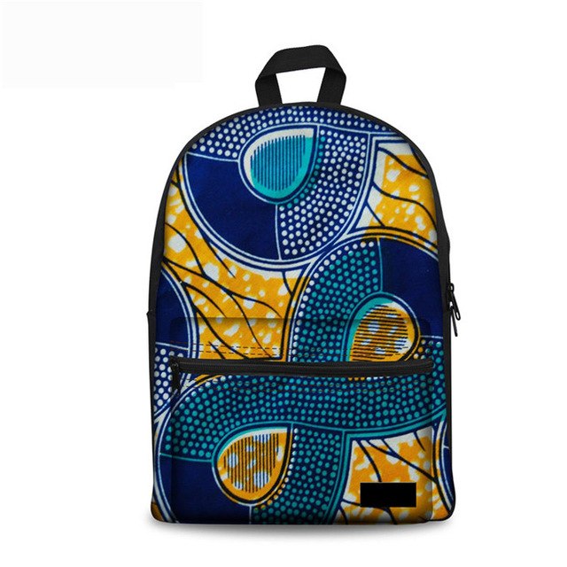 African Tribal Ethnic School Bag