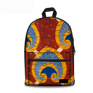 African Tribal Ethnic School Bag