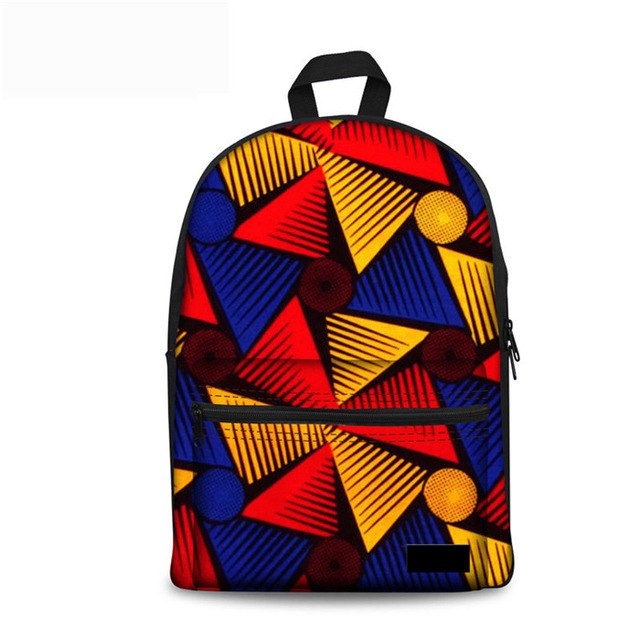 African Tribal Ethnic School Bag