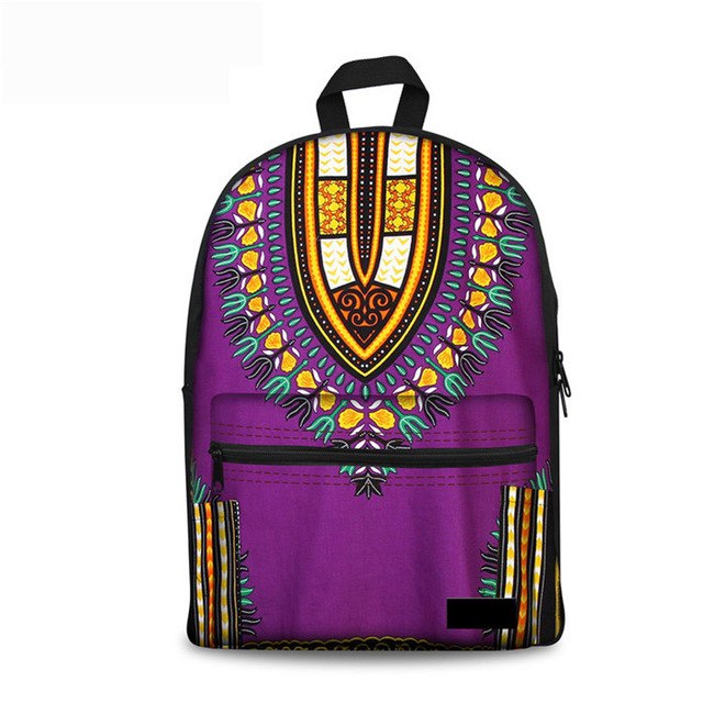 African Tribal Ethnic School Bag