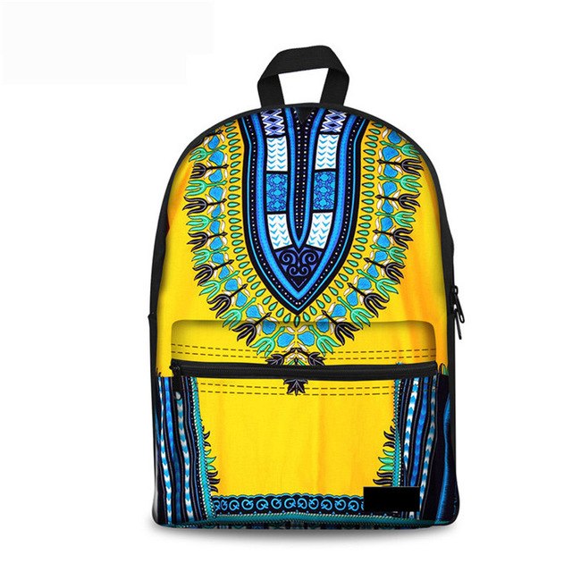 African Tribal Ethnic School Bag