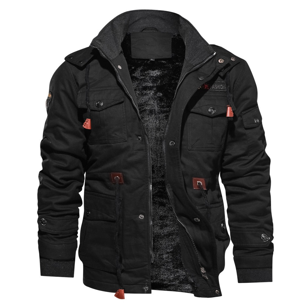 Black Goth Men Jacket