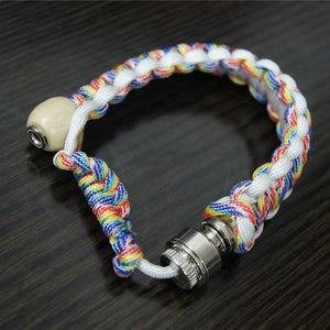 Portable Metal Bracelet Smoking Pipe Herb Weed Pipe Smoke Tobacco Pipes for Smoking Weed Cigarette Machine Smoking Accessories